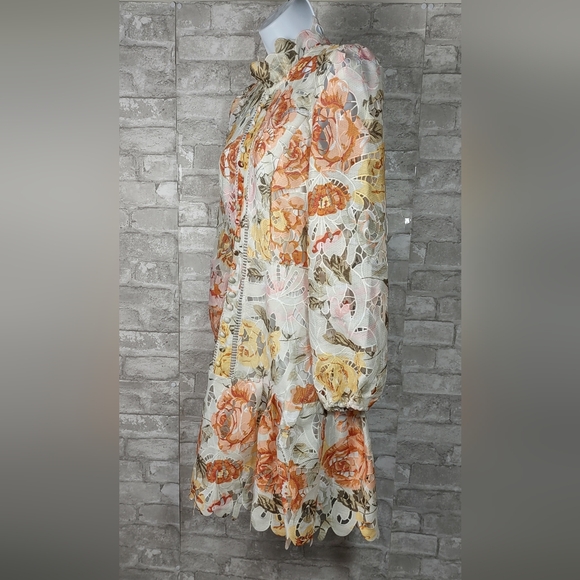 Meena Cuties Boutique Floral Print Drop Waist Dress - Picture 3 of 5